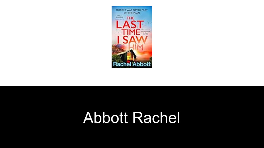 livres de Abbott Rachel