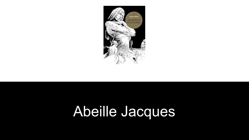 livres de Abeille Jacques