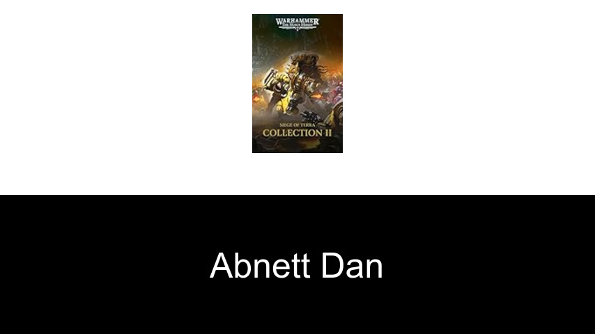 livres de Abnett Dan