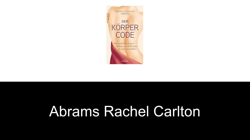 livres de Abrams Rachel Carlton
