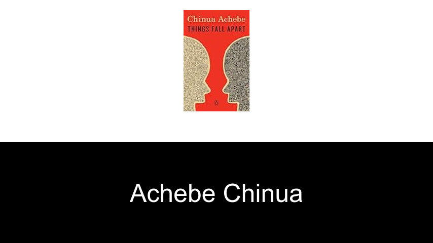 livres de Achebe Chinua