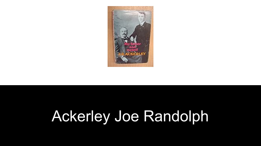 livres de Ackerley Joe Randolph