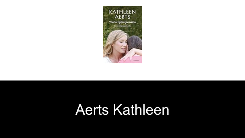 livres de Aerts Kathleen
