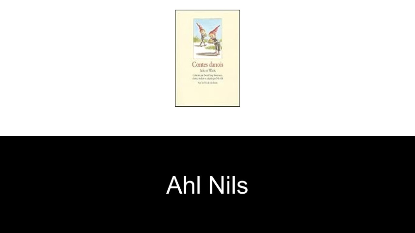 livres de Ahl Nils