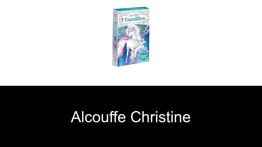 livres de Alcouffe Christine