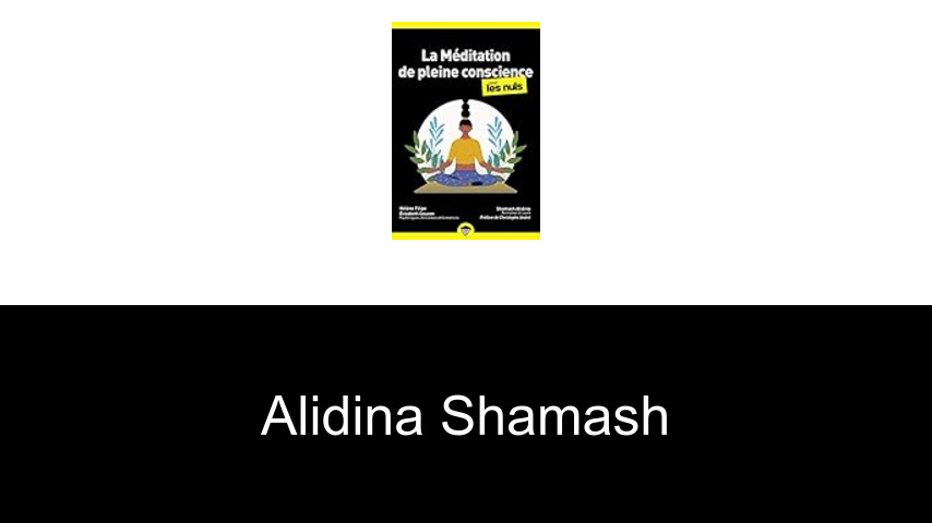 livres de Alidina Shamash