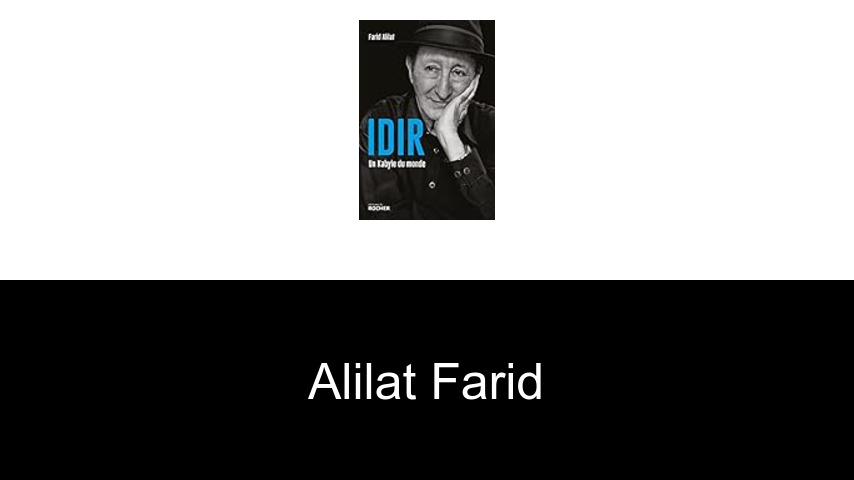 livres de Alilat Farid