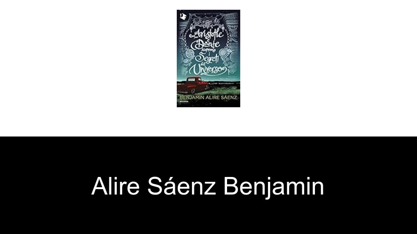 livres de Alire Sáenz Benjamin