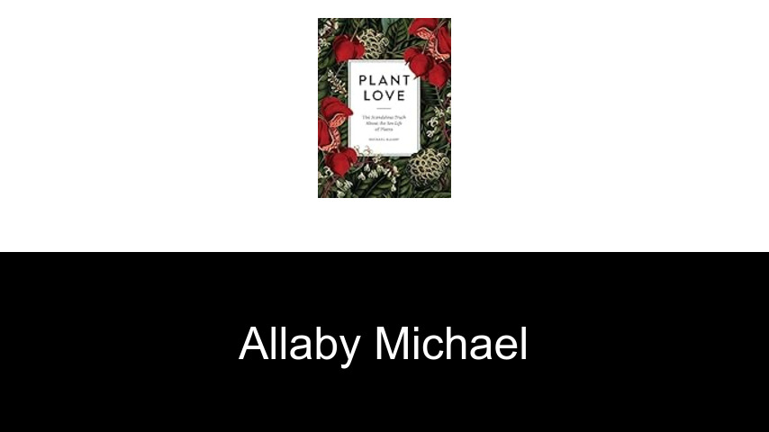 livres de Allaby Michael