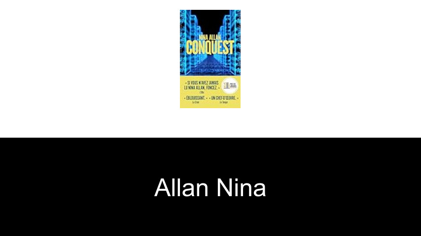 livres de Allan Nina