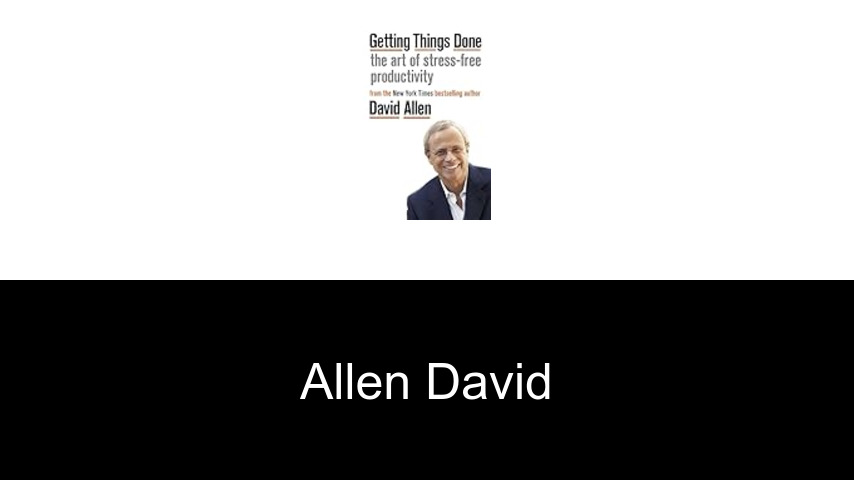 livres de ALLEN DAVID