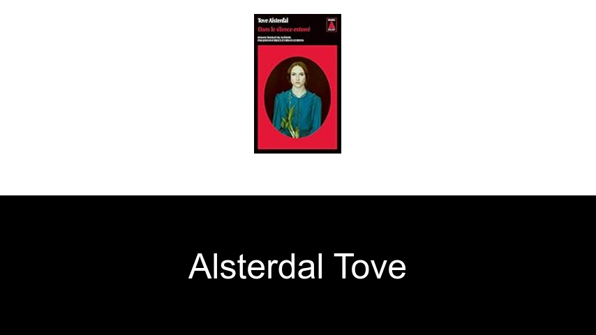 livres de Alsterdal Tove