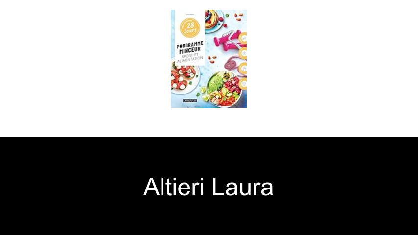 livres de Altieri Laura
