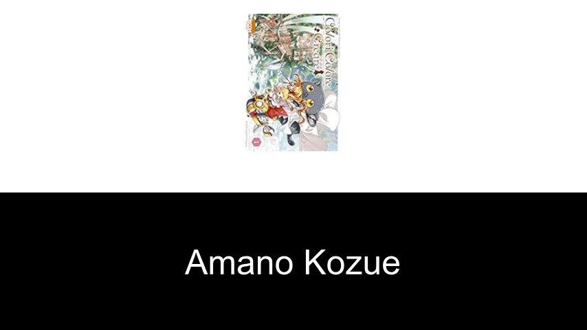 livres de Amano Kozue