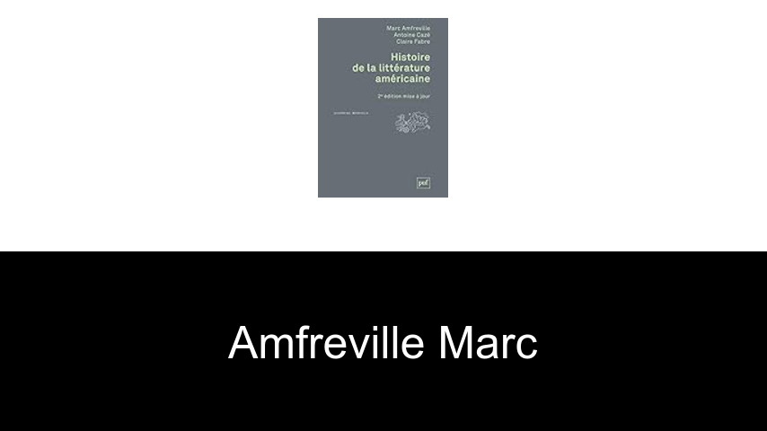 livres de Amfreville Marc