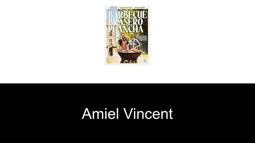 livres de Amiel Vincent