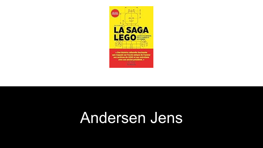 livres de Andersen Jens
