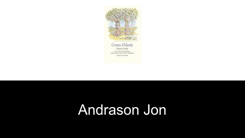 livres de ANDRASON Jon