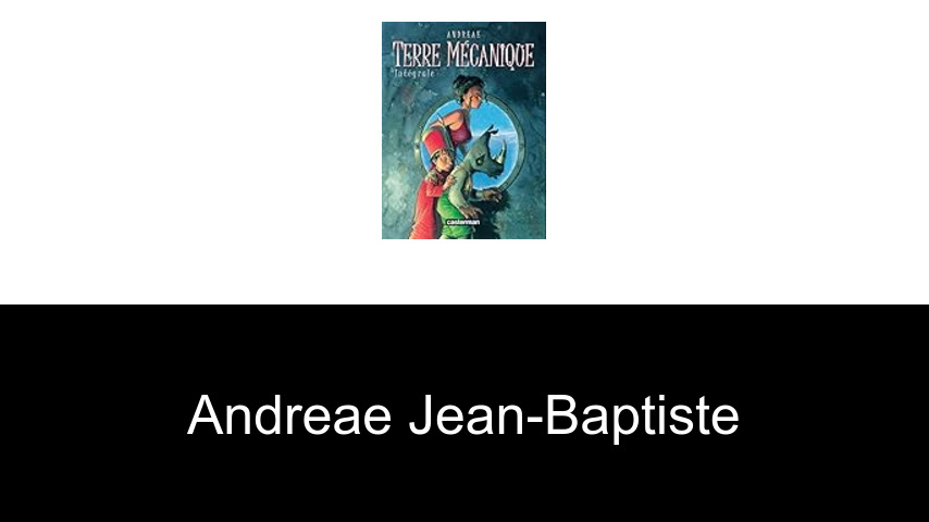 livres de Andreae Jean-Baptiste