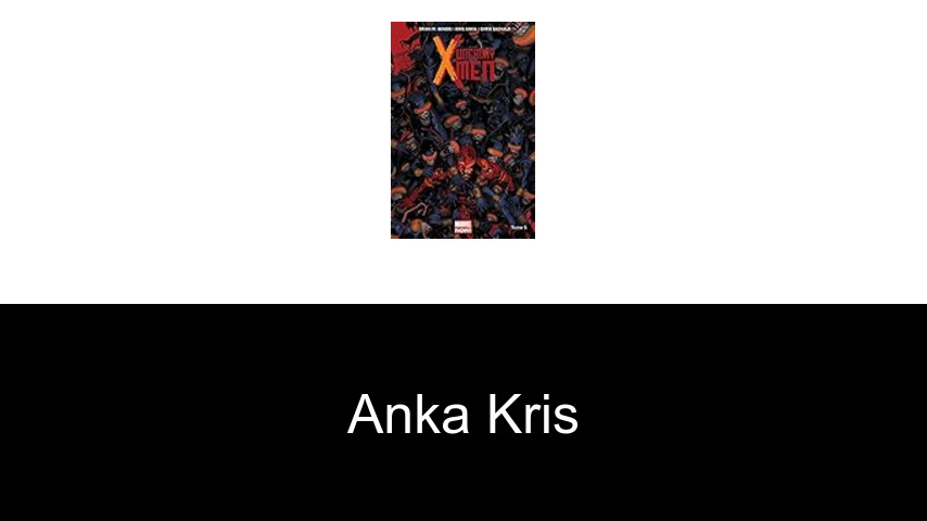 livres de Anka Kris