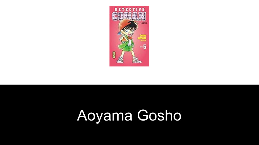 livres de Aoyama Gosho