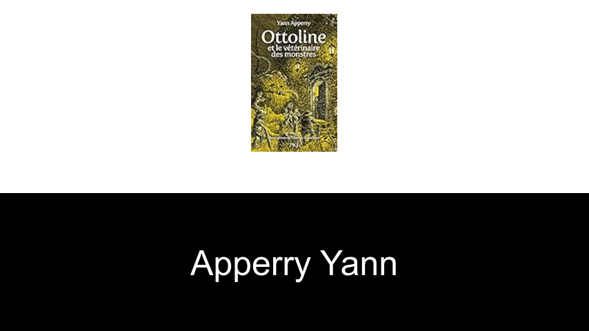 livres de Apperry Yann