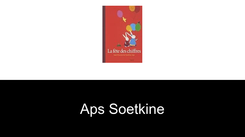 livres de Aps Soetkine