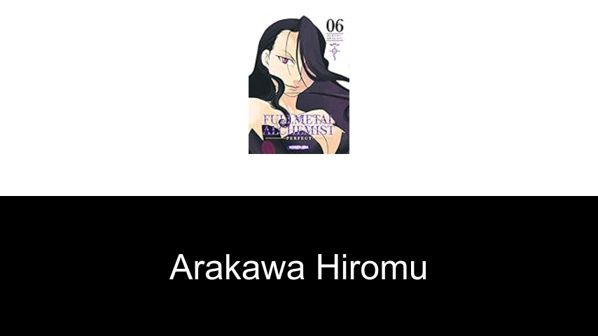 livres de Arakawa Hiromu