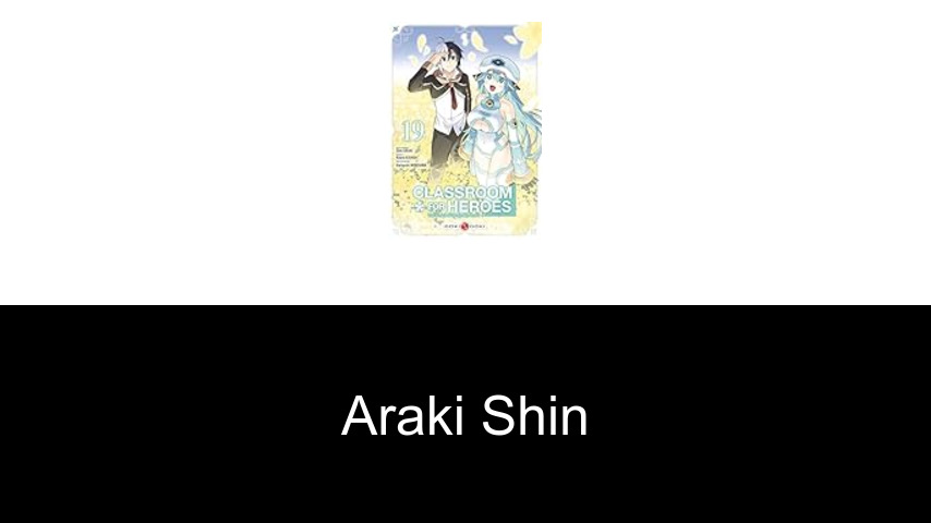 livres de Araki Shin