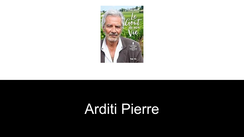 livres de Arditi Pierre