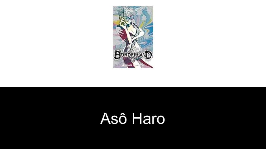 livres de Asô Haro