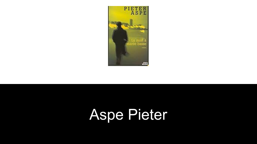 livres de Aspe Pieter