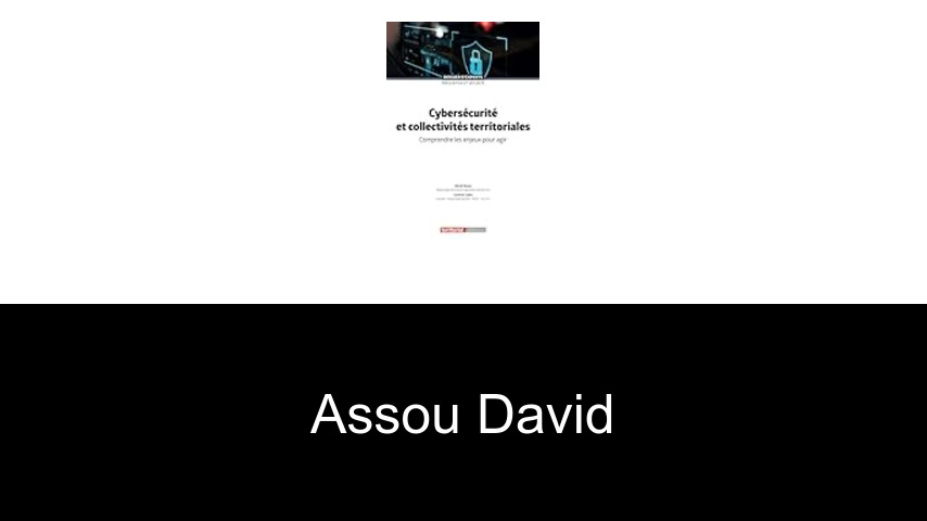 livres de Assou David