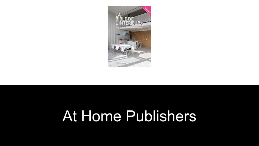 livres de At Home Publishers