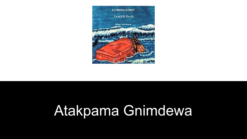 livres de Atakpama Gnimdewa