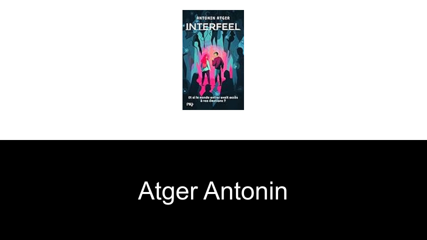 livres de Atger Antonin