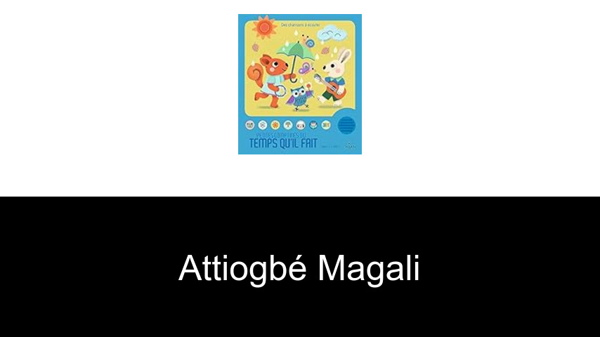 livres de Attiogbé Magali