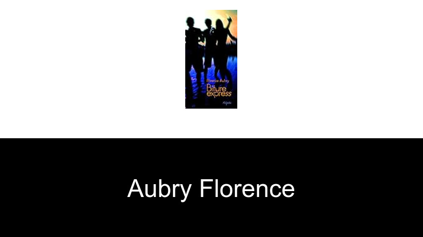 livres de Aubry Florence