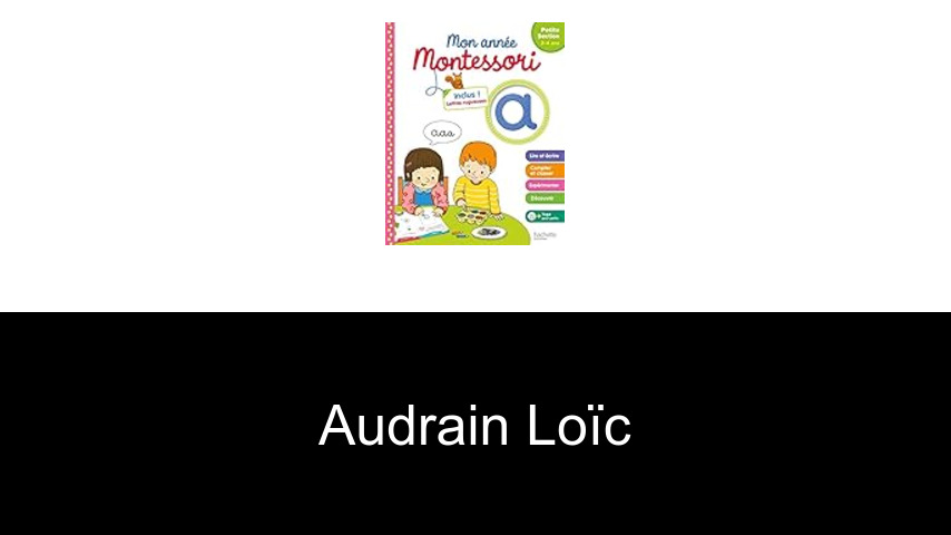 livres de Audrain Loïc