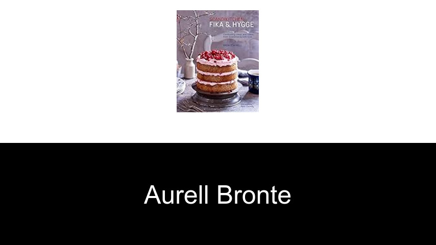 livres de Aurell Bronte
