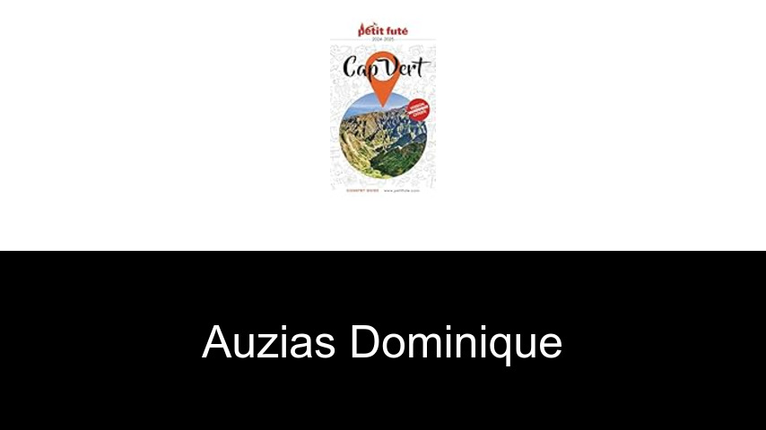 livres de Auzias Dominique