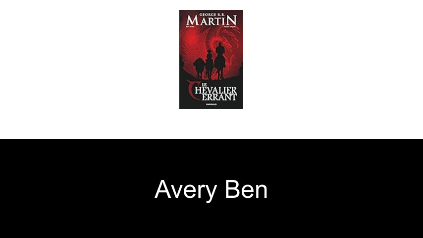 livres de Avery Ben