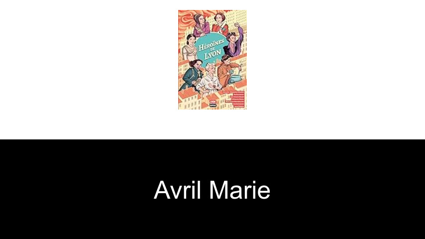 livres de Avril Marie