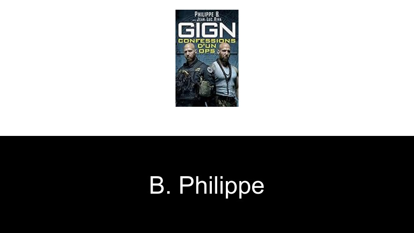 livres de B. Philippe