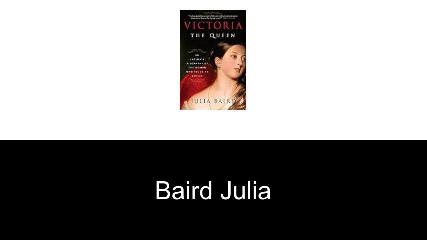 livres de Baird Julia
