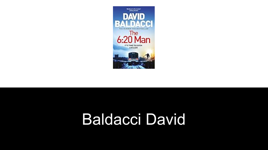 livres de Baldacci David