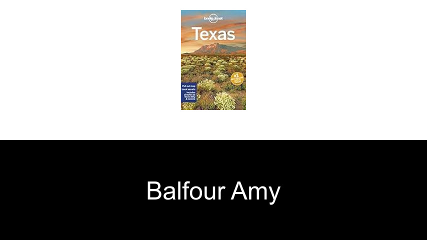 livres de BALFOUR Amy