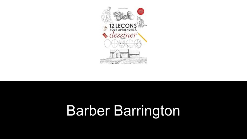 livres de Barber Barrington