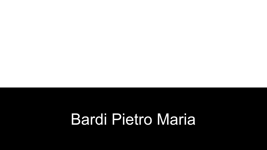livres de Bardi Pietro Maria