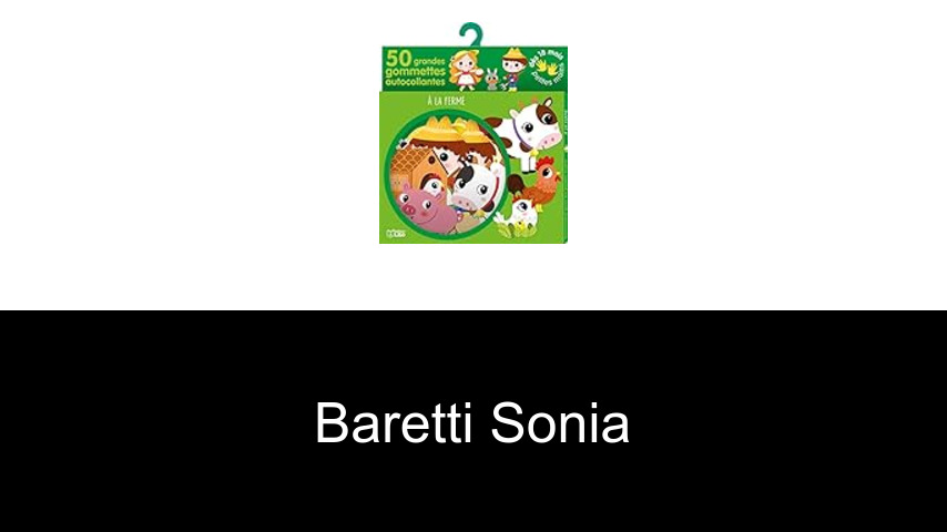livres de Baretti Sonia